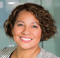 Claire Ashford in a portrait headshot as compliance head overseeing financial regulation
